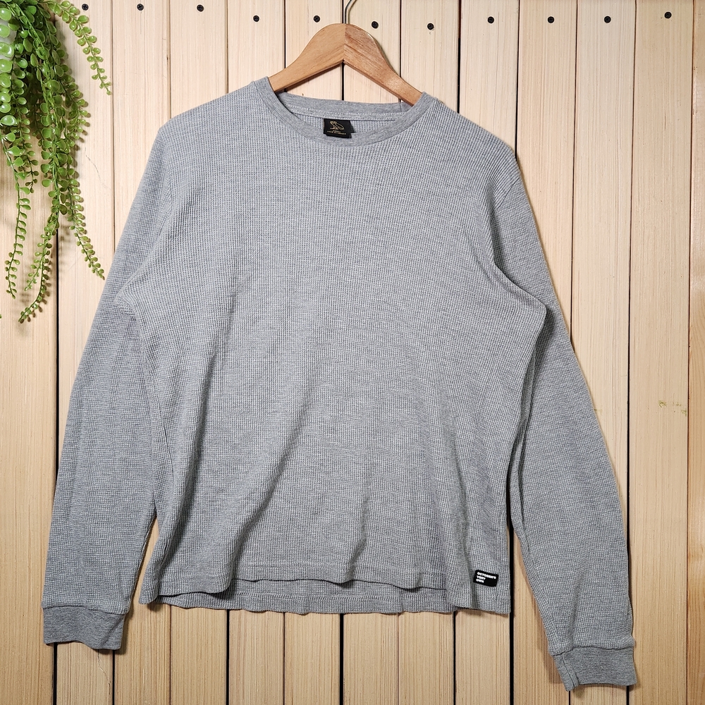 OVO Octobers Very Own Tee Long Sleeve Gray Size Small